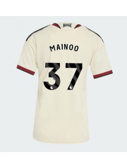 Ženski Nogometna dresi replika Manchester United Kobbie Mainoo #37 Tretji 2026-27 Kratek rokav Ženski Nogometna dresi replika Manchester United Kobbie Mainoo #37 Tretji 2026-27 Kratek rokav